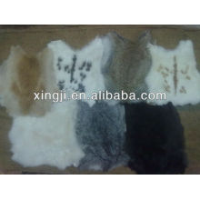 coelho real macio para o vestuário pele de coelho chinês